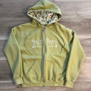 light green Palm Beach hoodie
